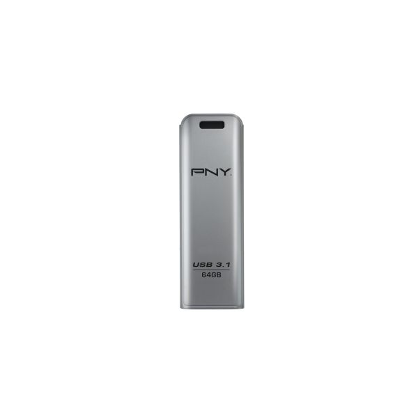 PNY FD64GESTEEL31G-EF USB flash drive 64 GB 3.2 Gen 1 (3.1 Gen 1) Roestvrijstaal (FD64GESTEEL31G-EF)