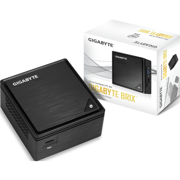 Gigabyte Brix Barebone GB-BPCE-3455 - Intel Celeron J3455 4x 1,50GHz - DDR3 SO-DIMM (GB-BPCE-3455)