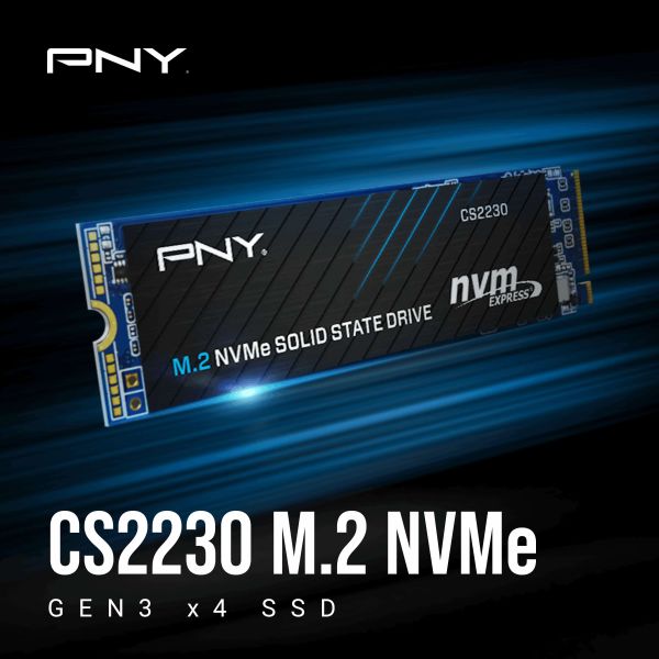 PNY CS2230 M.2 500 GB PCI Express 3.0 3D NAND NVMe (M280CS2230-500-RB)