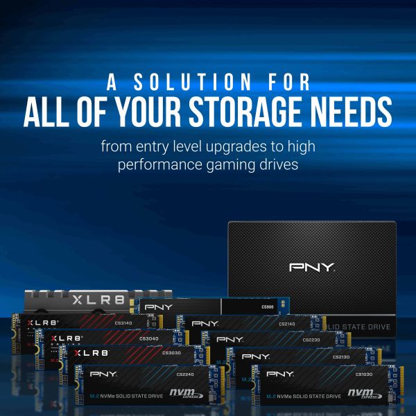 PNY CS2230 M.2 500 GB PCI Express 3.0 3D NAND NVMe (M280CS2230-500-RB)
