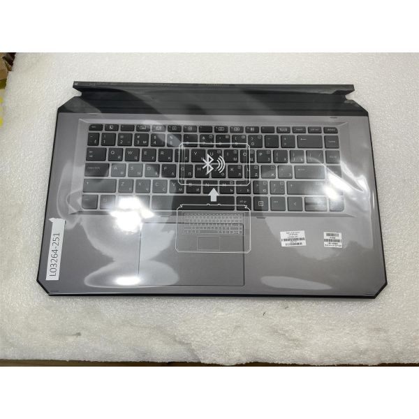 HP Topcover met Keyboard Backlight Russisch (L03264-251)