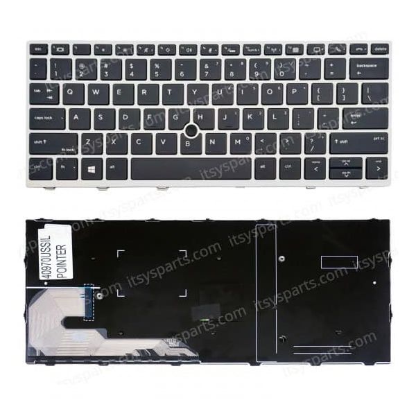 HP SPS-KEYBOARD W/POINT STICK ICE (L13698-DD1)
