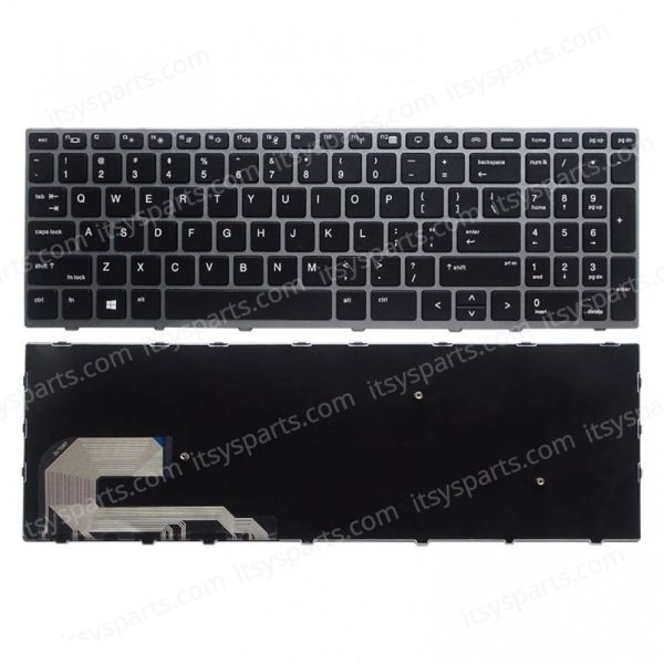 HP Toetsenbord 15-inch met Backlight Zwart (L14366-DD1)