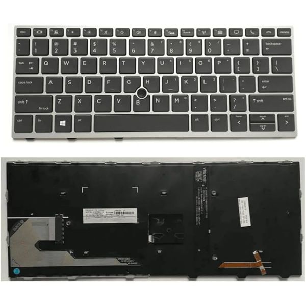 HP Keyboard Backlit met Trackpoint Privacy Hung (L15500-211)