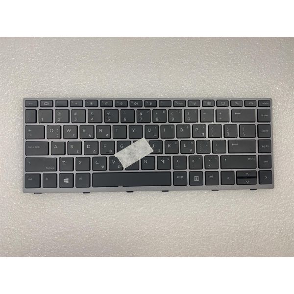 HP Toetsenbord met Backlight SR Privacy 14W Grieks (L15541-151)