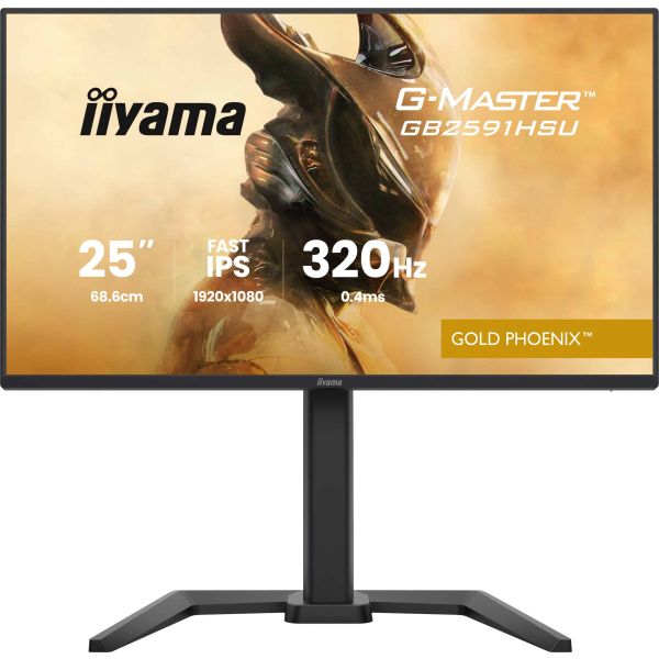 iiyama G-MASTER GB2591HSU-B1 computer monitor 62,2 cm (24.5") 1920 x 1080 Pixels Full HD LED Zwart (GB2591HSU-B1)