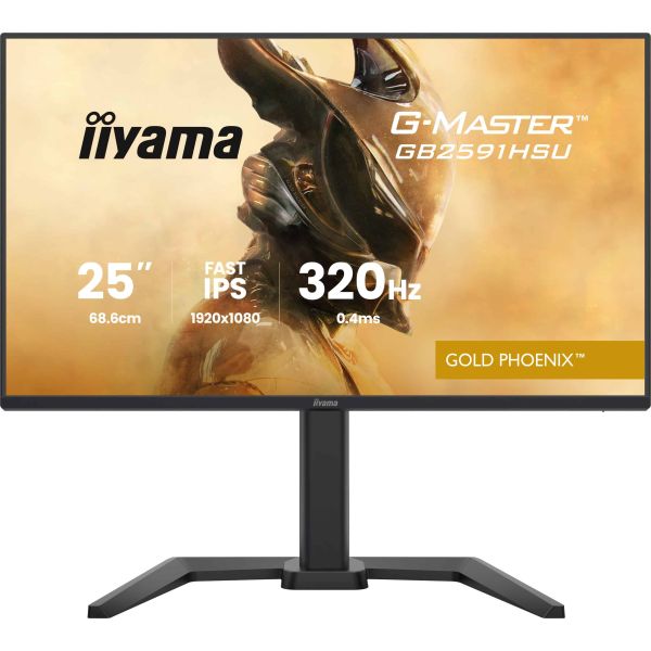 iiyama G-MASTER GB2591HSU-B1 computer monitor 62,2 cm (24.5") 1920 x 1080 Pixels Full HD LED Zwart (GB2591HSU-B1)