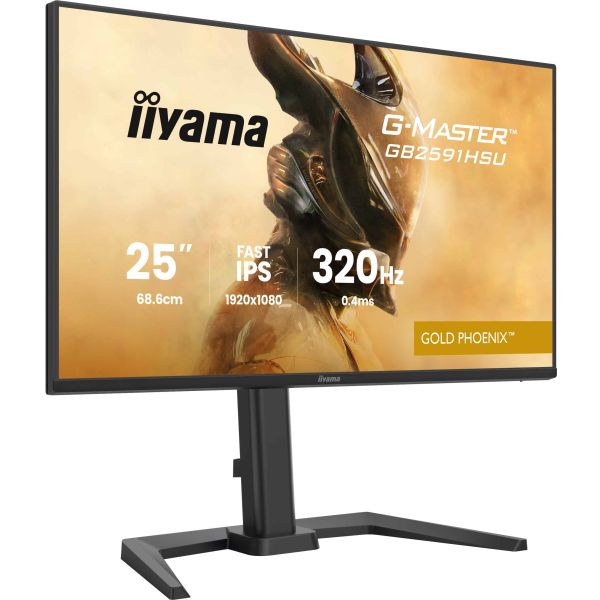 iiyama G-MASTER GB2591HSU-B1 computer monitor 62,2 cm (24.5") 1920 x 1080 Pixels Full HD LED Zwart (GB2591HSU-B1)