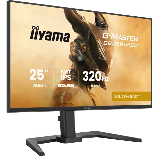iiyama G-MASTER GB2591HSU-B1 computer monitor 62,2 cm (24.5") 1920 x 1080 Pixels Full HD LED Zwart (GB2591HSU-B1)