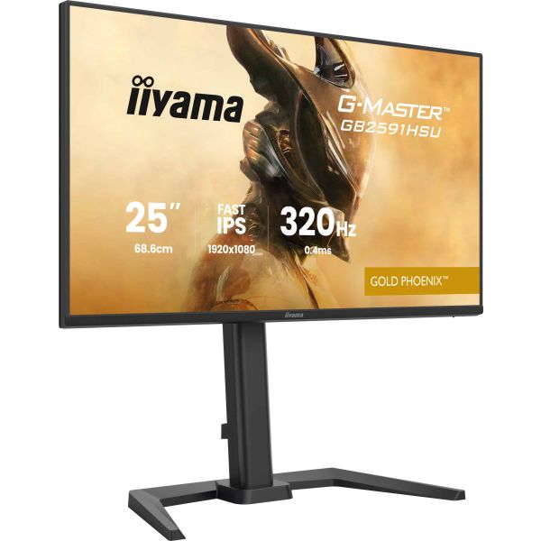 iiyama G-MASTER GB2591HSU-B1 computer monitor 62,2 cm (24.5") 1920 x 1080 Pixels Full HD LED Zwart (GB2591HSU-B1)