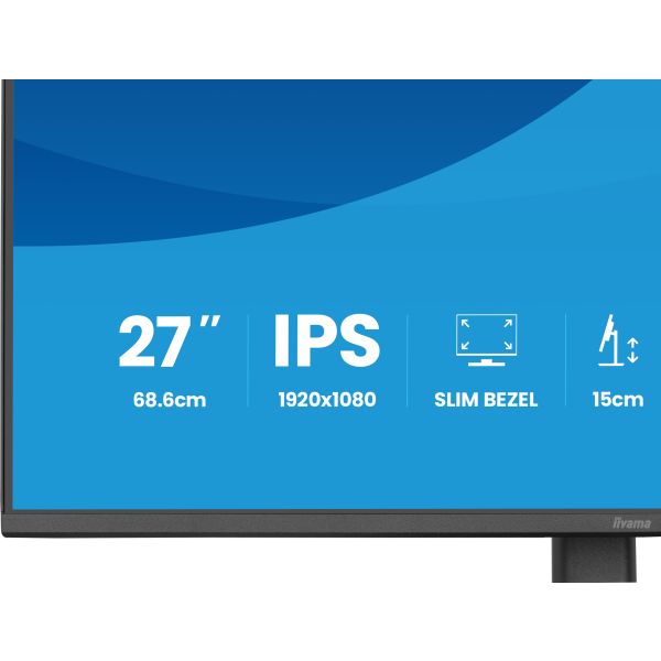 iiyama ProLite XB2793HSU-B1 computer monitor 68,6 cm (27") 1920 x 1080 Pixels Full HD LED Zwart (XB2793HSU-B1) iiyama ProLite XB2793HSU-B1 computer monitor 68,6 cm (27") 1920 x 1080 Pixels Full HD LED Zwart (XB2793HSU-B1)