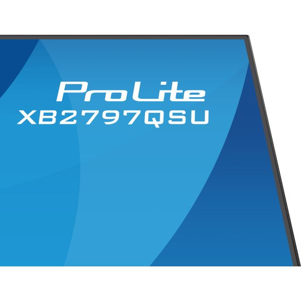 iiyama ProLite XB2797QSU-B1 computer monitor 68,6 cm (27") 2560 x 1440 Pixels Quad HD LED Zwart (XB2797QSU-B1) iiyama ProLite XB2797QSU-B1 computer monitor 68,6 cm (27") 2560 x 1440 Pixels Quad HD LED Zwart (XB2797QSU-B1)