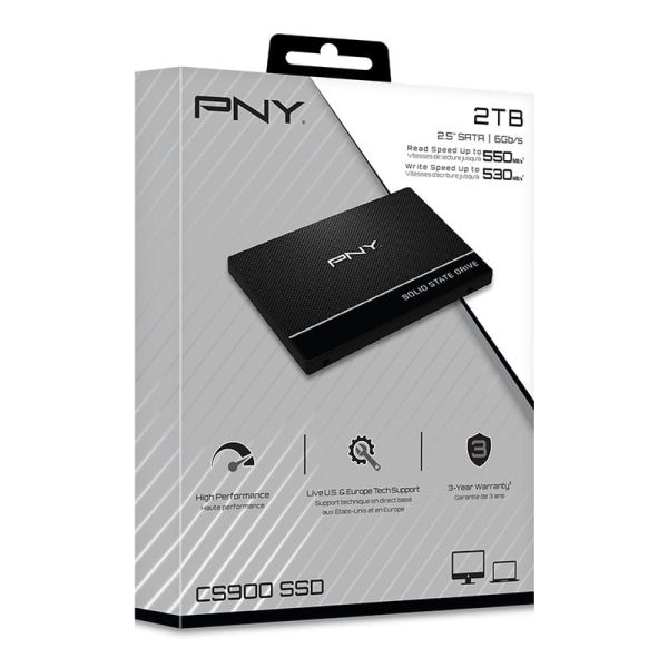 PNY CS900 2.5" 2000 GB SATA III (SSD7CS900-2TB-RB)