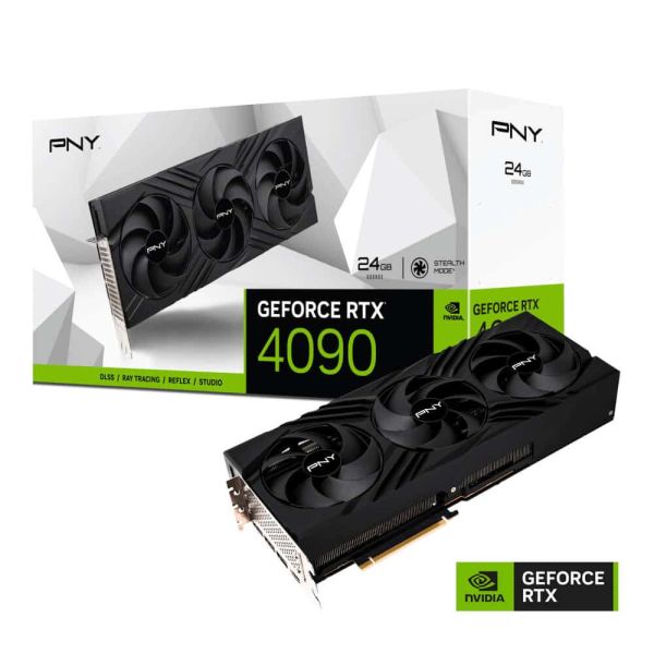 PNY VCG409024TFXPB1 videokaart NVIDIA GeForce RTX 4090 24 GB GDDR6X (VCG409024TFXPB1)