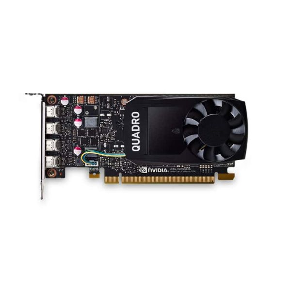 PNY VCQP1000DVIV2-PB videokaart NVIDIA Quadro P1000 V2 4 GB GDDR5 (VCQP1000V2-PB)