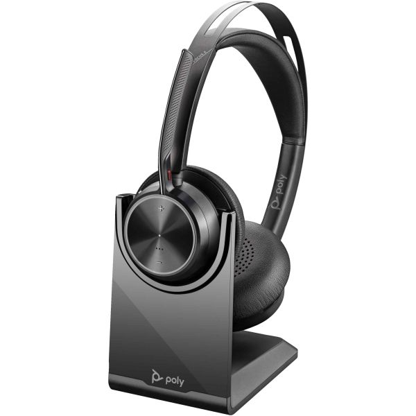 POLY Voyager Focus 2 USB-A Headset met oplaadstatief (213727-01)