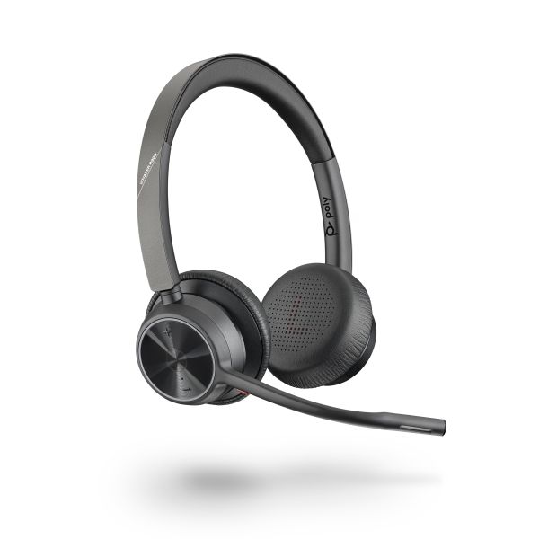 POLY Voyager 4320 UC Headset Draadloos Hoofdband Kantoor/callcenter USB Type-A Bluetooth Zwart (218475-01) POLY Voyager 4320 UC Headset Draadloos Hoofdband Kantoor/callcenter USB Type-A Bluetooth Zwart (218475-01)