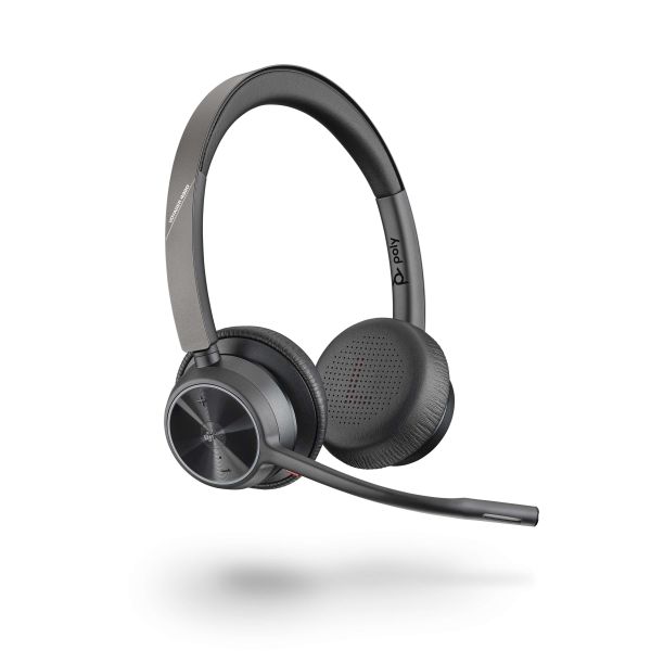 POLY Voyager 4320 UC Headset Draadloos Hoofdband Kantoor/callcenter USB Type-A Bluetooth Zwart (218475-02) POLY Voyager 4320 UC Headset Draadloos Hoofdband Kantoor/callcenter USB Type-A Bluetooth Zwart (218475-02)