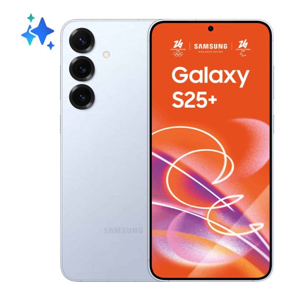 Samsung Galaxy S25+ 17 cm (6.7") Dual SIM Android 15 5G USB Type-C 12 GB 256 GB 4900 mAh Blauw (SM-S936BLBDEUE)