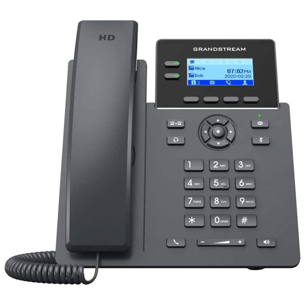 Grandstream Networks Grandstream SIP GRP-2602G Carrier-Grade IP-Phone (with POE, Gigabit) (GRP2602G)