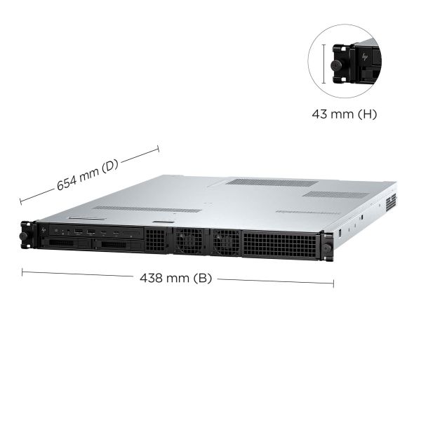 HP Z4 Rack G5 Intel® Xeon® W w3-2425 16 GB DDR5-SDRAM 512 GB SSD NVIDIA T400 Windows 11 Pro Rekgemonteerd chassis Workstation AI Workstation Zwart (5E8R5EA#ABB) n/a HP Z4 Rack G5 Intel® Xeon® W w3-2425 16 GB DDR5-SDRAM 512 GB SSD NVIDIA T400 Windows 11 Pro Rekgemonteerd chassis Workstation AI Workstation Zwart (5E8R5EA#ABB)