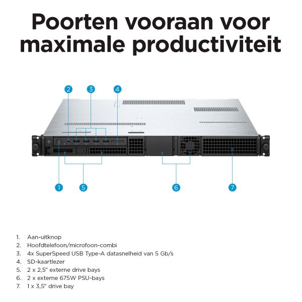 HP Z4 Rack G5 Intel® Xeon® W w3-2425 16 GB DDR5-SDRAM 512 GB SSD NVIDIA T400 Windows 11 Pro Rekgemonteerd chassis Workstation AI Workstation Zwart (5E8R5EA#ABB) n/a HP Z4 Rack G5 Intel® Xeon® W w3-2425 16 GB DDR5-SDRAM 512 GB SSD NVIDIA T400 Windows 11 Pro Rekgemonteerd chassis Workstation AI Workstation Zwart (5E8R5EA#ABB)