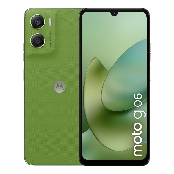 Motorola moto g06 17,5 cm (6.88") Dual SIM Android 15 4G USB Type-C 4 GB 256 GB 5200 mAh Groen (PB980011SE) Motorola moto g06 17,5 cm (6.88") Dual SIM Android 15 4G USB Type-C 4 GB 256 GB 5200 mAh Groen (PB980011SE)