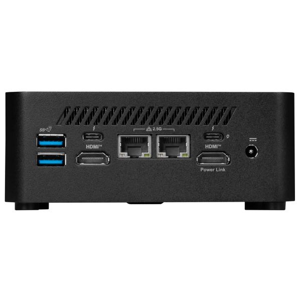 MSI Cubi NUC 1MG-024XDE Intel Core 3 100U 8 GB DDR5-SDRAM 256 GB SSD Mini PC Zwart (00B0B111-024)