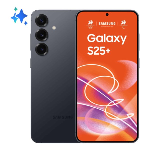 Samsung Galaxy S25+ SM-S936B/DS 17 cm (6.7") Dual SIM Android 15 5G USB Type-C 12 GB 256 GB 4900 mAh Zwart (SM-S936BZKDEUE)