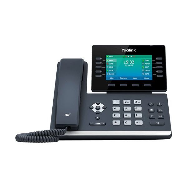 Yealink SIP-T54W IP telefoon Zwart 10 regels LCD Wifi (SIP-T54W)