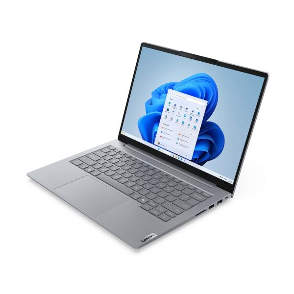 Lenovo ThinkBook 14 G8 IRL Intel Core 7 240H Laptop 35,6 cm (14") WUXGA 16 GB DDR5-SDRAM 512 GB SSD Wi-Fi 6E (802.11ax) Windows 11 Pro Engels Grijs (21SG0070MH)