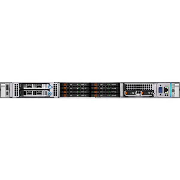 DELL PowerEdge R470 server 480 GB Rack (1U) Intel Xeon 6 6507P 3,5 GHz 32 GB DDR5-SDRAM 1100 W (4D9JK) DELL PowerEdge R470 server 480 GB Rack (1U) Intel Xeon 6 6507P 3,5 GHz 32 GB DDR5-SDRAM 1100 W (4D9JK)