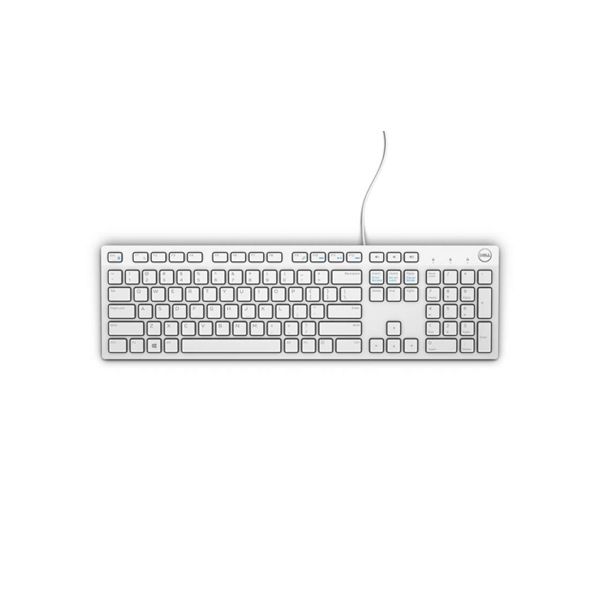 DELL bekabeld toetsenbord - KB216 - Verenigd Koninkrijk (QWERTY) - wit (KB216-WH-UK)