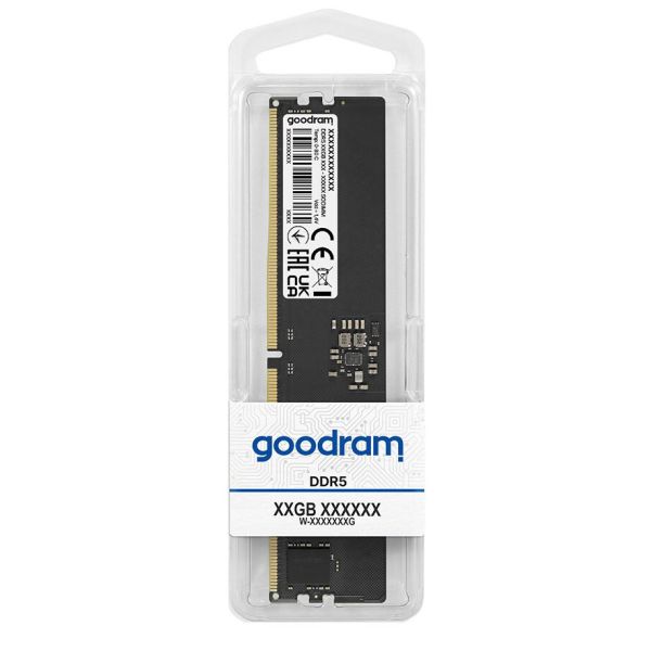 Goodram GR5600D564L46S/16G geheugenmodule 16 GB 1 x 16 GB DDR5 288-pin DIMM (GR5600S564L46S/16G)