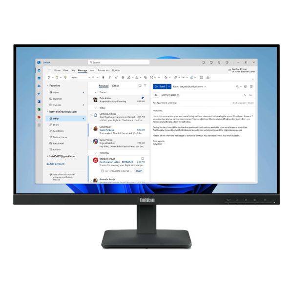 Lenovo ThinkVision S24-4e Monitor (64B5KAT1EU)