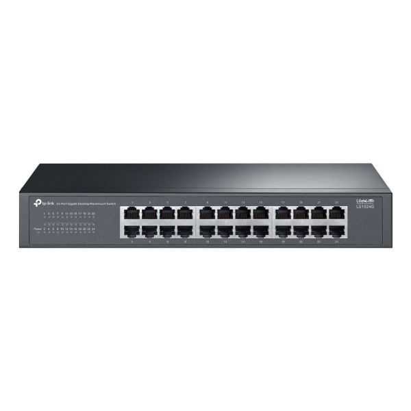 TP-Link LS1024G netwerk-switch Unmanaged Gigabit Ethernet (10/100/1000) Zwart (LS1024G)