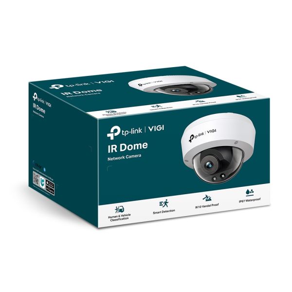 TP-Link VIGI C220I(4mm) Dome IP-beveiligingscamera Binnen & buiten 1920 x 1080 Pixels Plafond (VIGI C220I(4MM))