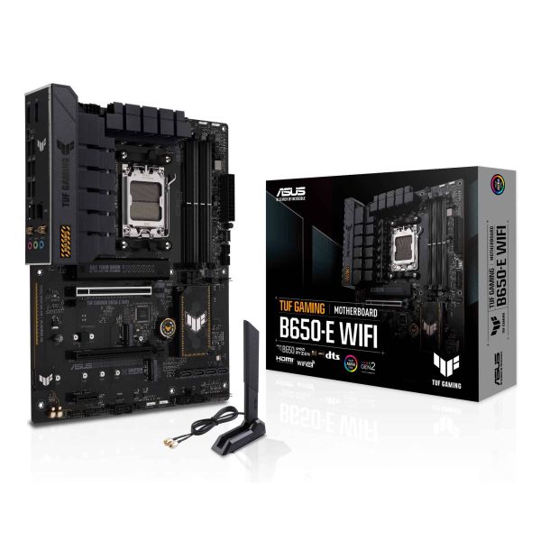 ASUS TUF GAMING B650-E WIFI AMD B650 Socket AM5 ATX (TUF GAMING B650-E WIFI)