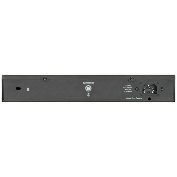 D-Link DGS-1100-18PV2 netwerk-switch Managed L2 Gigabit Ethernet (10/100/1000) Power over Ethernet (PoE) 1U Zwart (DGS-1100-18PV2)