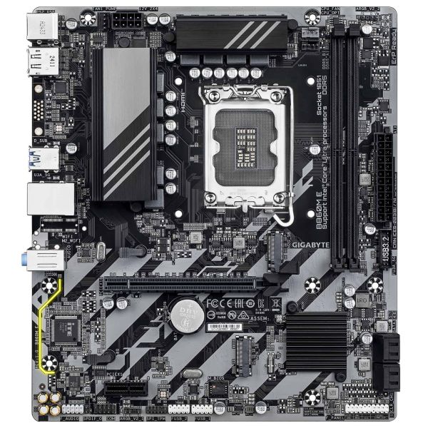 GIGABYTE B860M E moederbord Intel B860 LGA 1851 (Socket V1) micro ATX (B860M E) GIGABYTE B860M E moederbord Intel B860 LGA 1851 (Socket V1) micro ATX (B860M E)