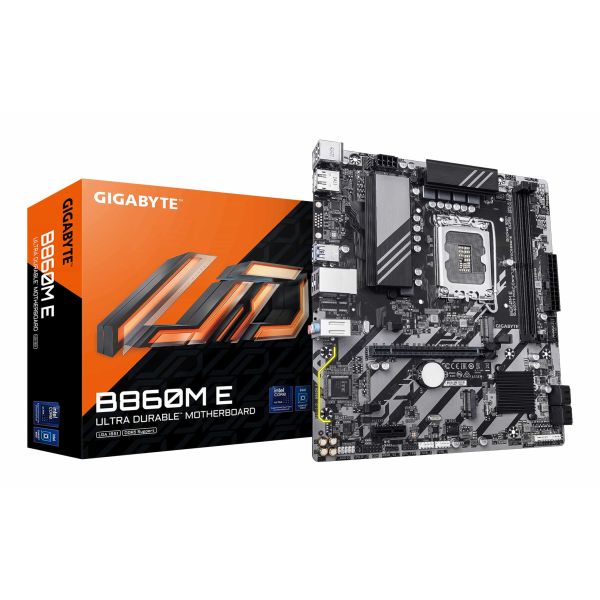 GIGABYTE B860M E moederbord Intel B860 LGA 1851 (Socket V1) micro ATX (B860M E)