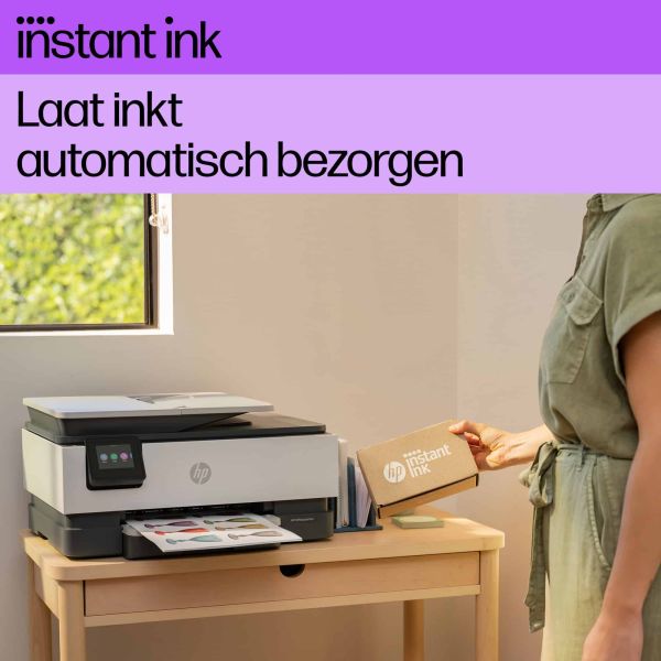 HP OfficeJet Pro 8132e Draadloos All-in-One Kleur Printer, Instant Ink; Dubbelzijdig printen (40Q45B#686)