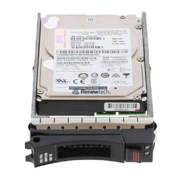 Lenovo 900GB 2.5" HDD SAS 10K (00W1239)