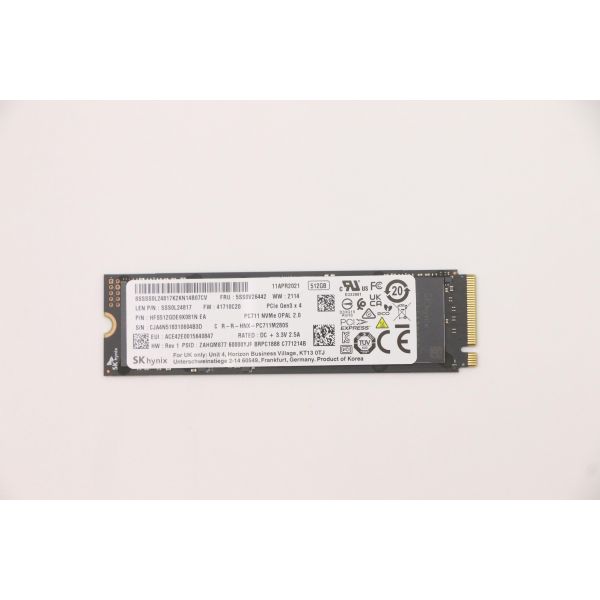 Lenovo SSD 512GB M.2 2280 PCIe Gen3 (5SS1E25324)