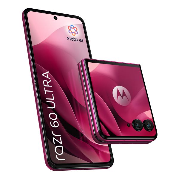 Motorola razr 60 ultra 17,7 cm (6.96") Dual SIM Android 15 5G USB Type-C 16 GB 512 GB 4700 mAh Roze (PB8R0060SE)