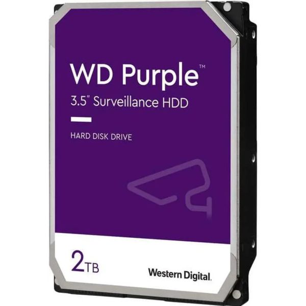 Western Digital WD Purple 2TB Surveillance Hard Drive (WD20PURZ)