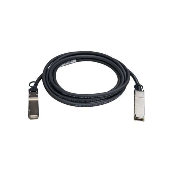 QNAP CAB-NIC40G30M-QSFP InfiniBand-kabel 3 m QSFP+ Zwart (CAB-NIC40G30M-QSFP)