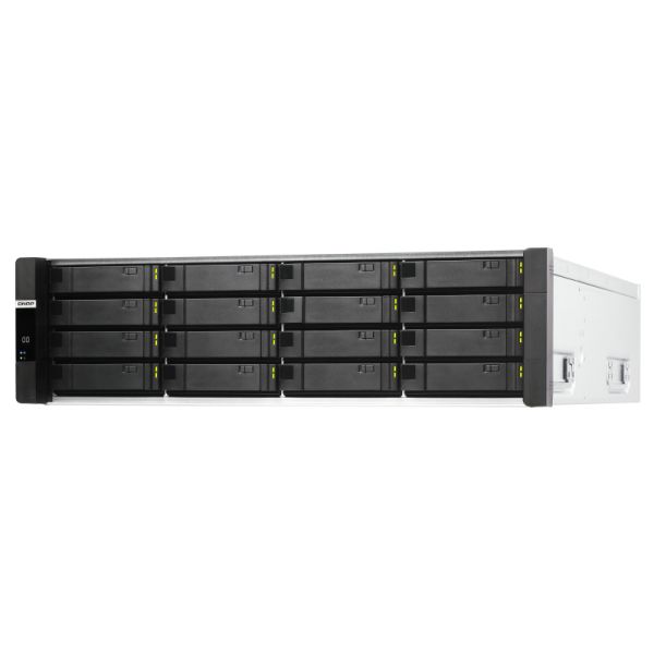 QNAP ES1686dc NAS Rack (3U) Ethernet LAN Zwart, Grijs D-2123IT (ES1686DC-2123IT-64G)