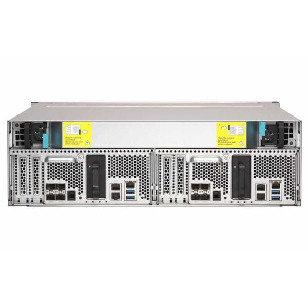 QNAP ES1686dc NAS Rack (3U) Ethernet LAN Zwart D-2142IT (ES1686DC-2142IT-128G)
