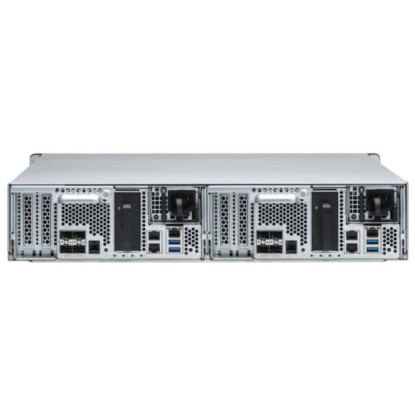 QNAP ES2486dc NAS Rack (2U) Ethernet LAN Zwart D-2142IT (ES2486DC-2142IT-128G)